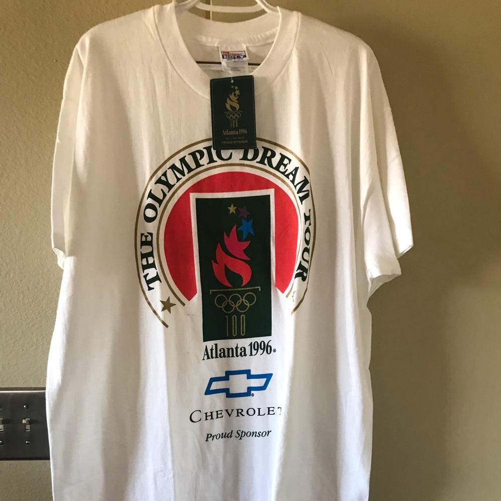 Dead stock Atlanta Olympic 1992 tee with tags